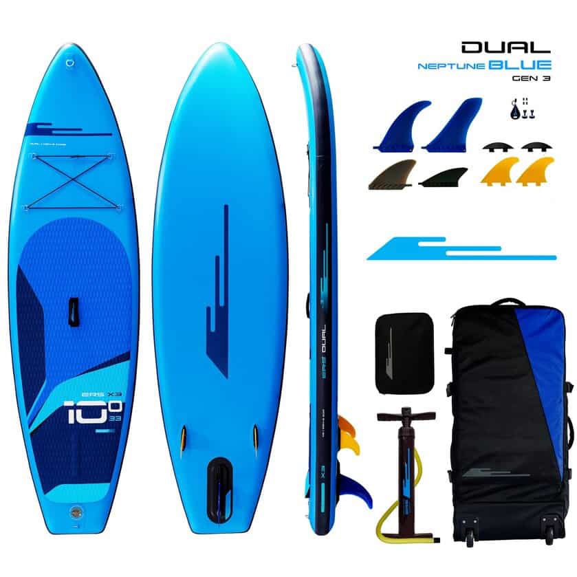 ERS DUAL Inflatable SUP - Earth River SUP
